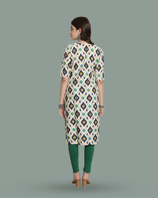 White Diamond Delight Kurta