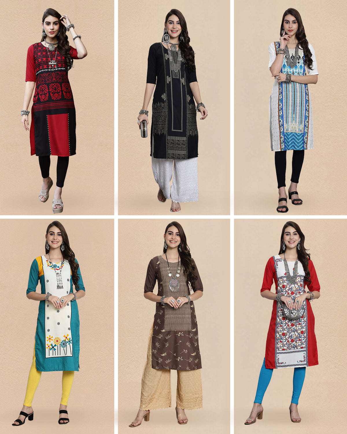Style Sorted Six Kurtis