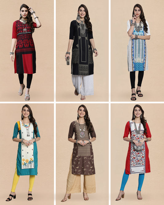 Style Sorted Six Kurtis