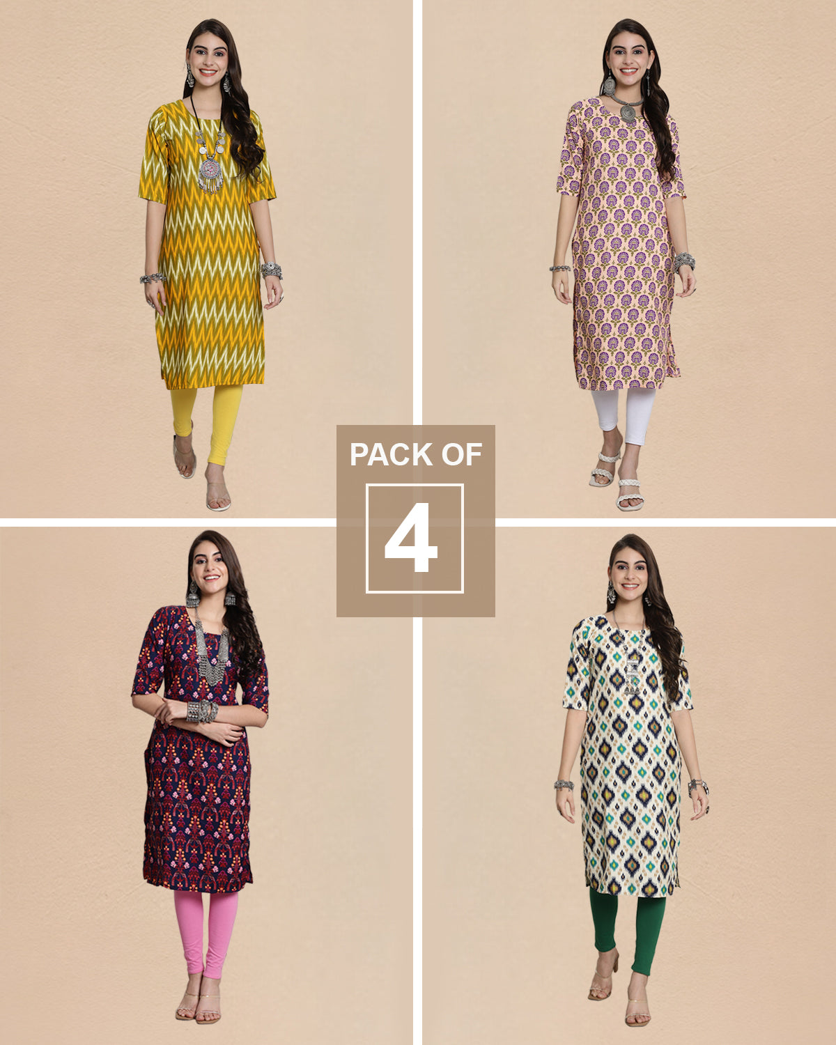 Four Styles One Pack