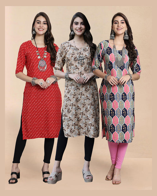 Triple Muse Kurti Pack