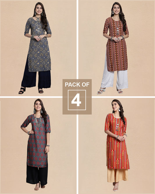 Four Kurti Style Pack