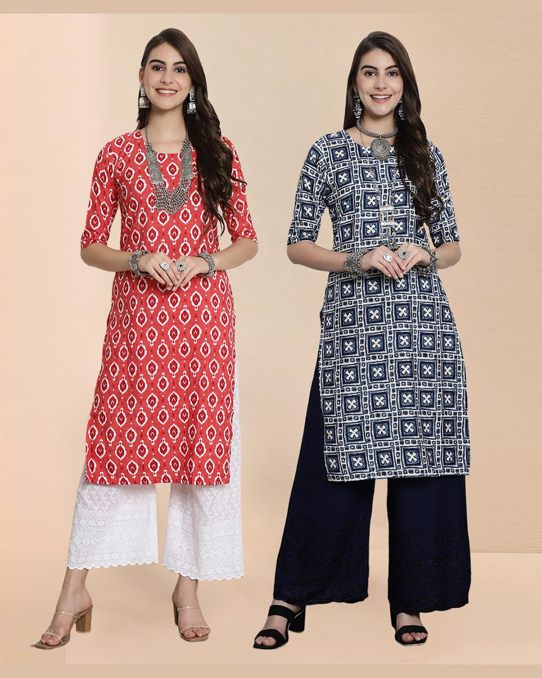 Calm Style Kurti Pair