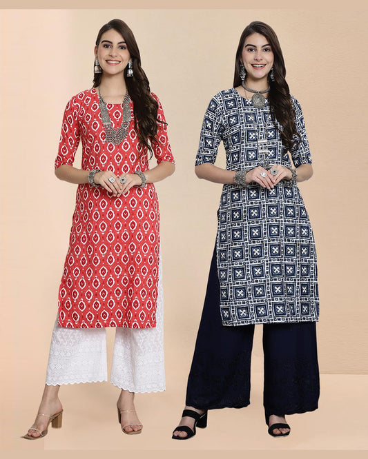 Calm Style Kurti Pair