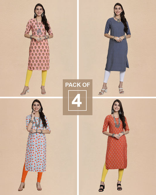 Four Wear Ready Kurtis