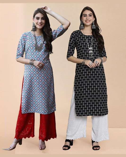 Graceful Everyday Kurti Duo