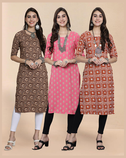 Triple Flow Kurti Pack