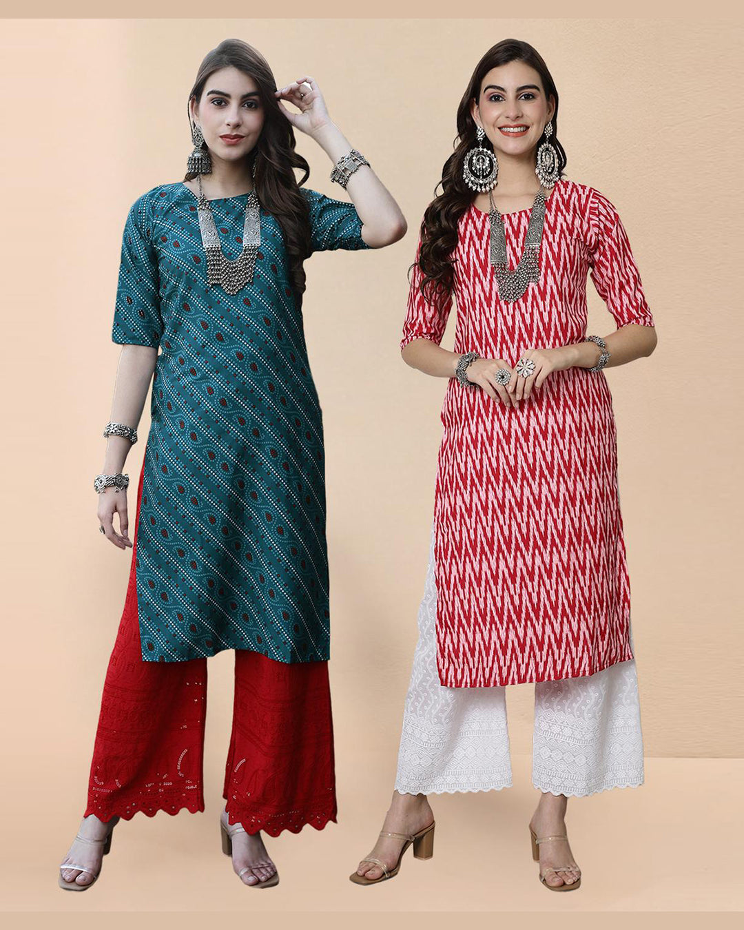 Happy Hues Kurti Pair