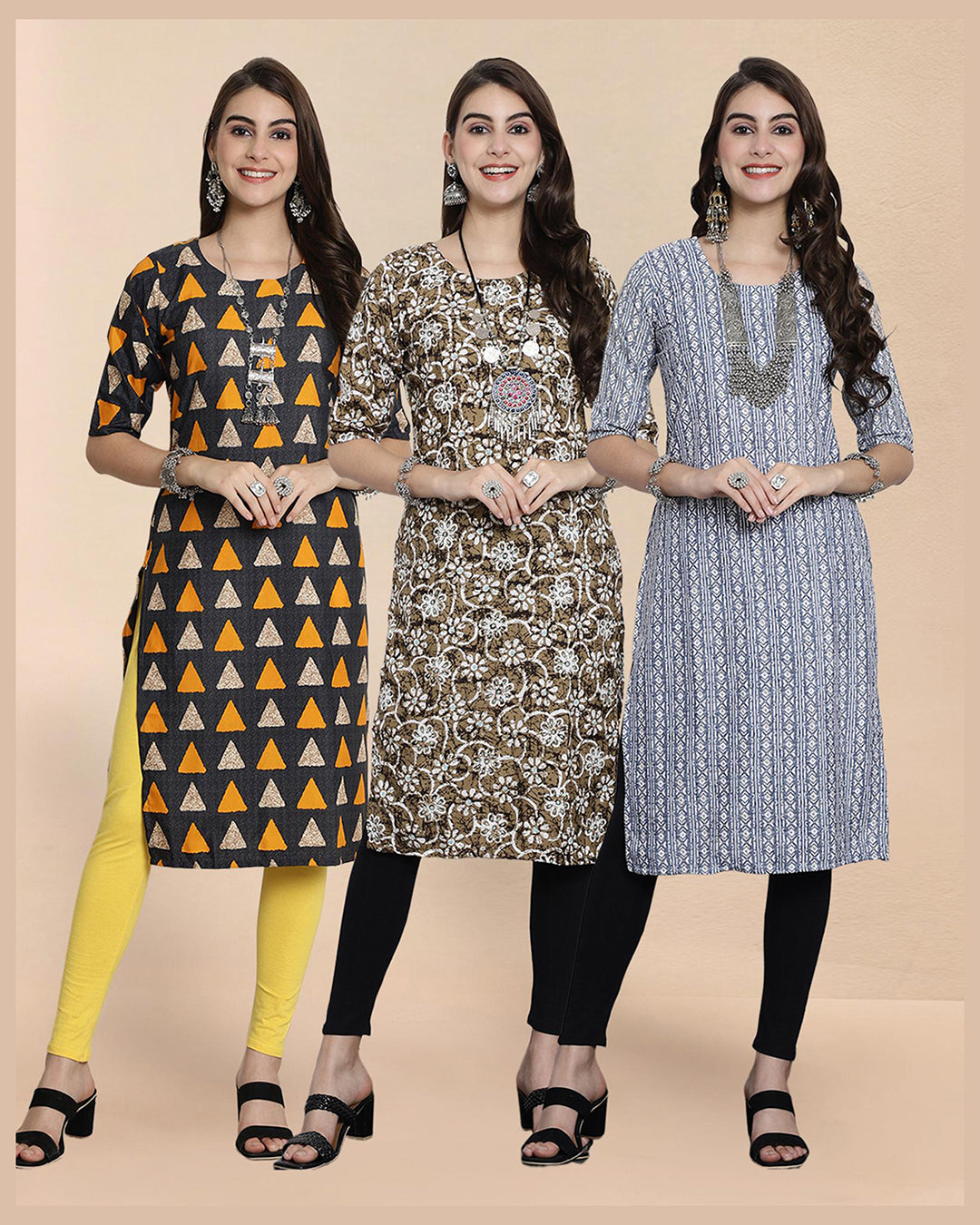 Three Thread Kurti Pack