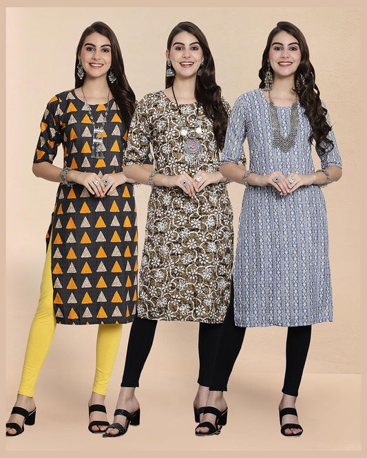 Three Thread Kurti Pack