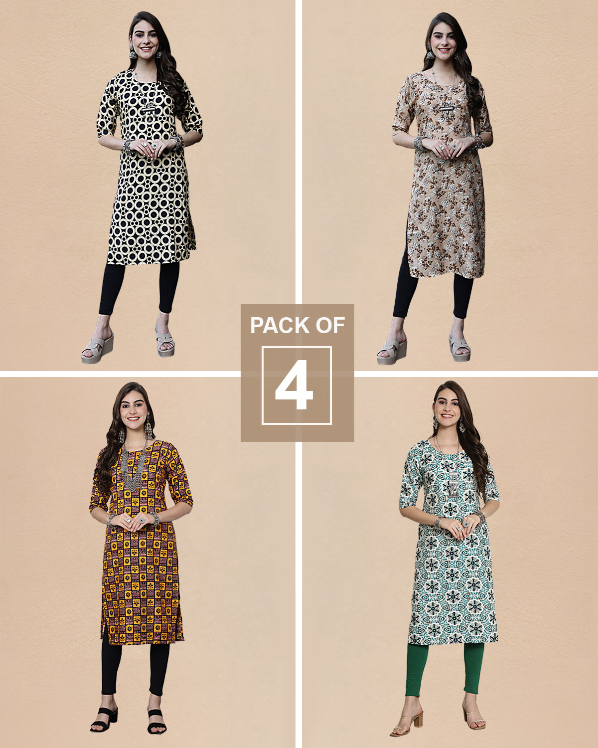 Four Kurti Must-Haves