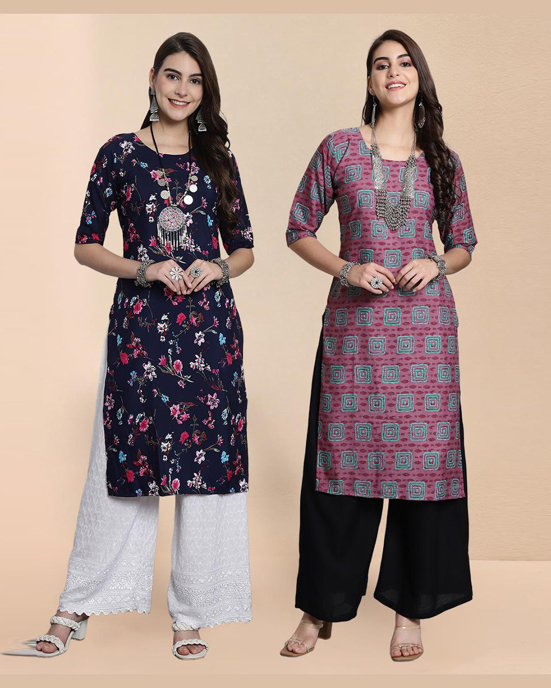 Double Muse Kurti Pair