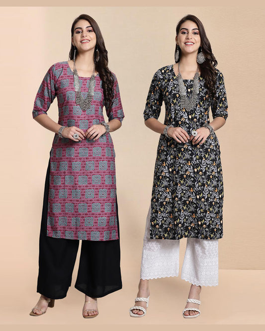Kurti Duet Style Set