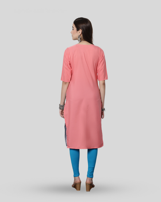 Soft Tones Printed Kurta