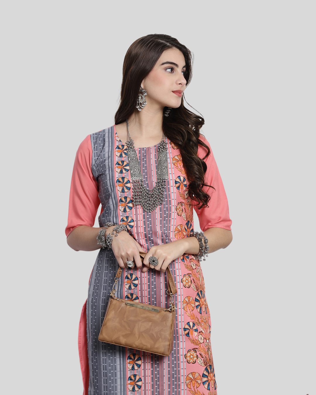 Soft Tones Printed Kurta