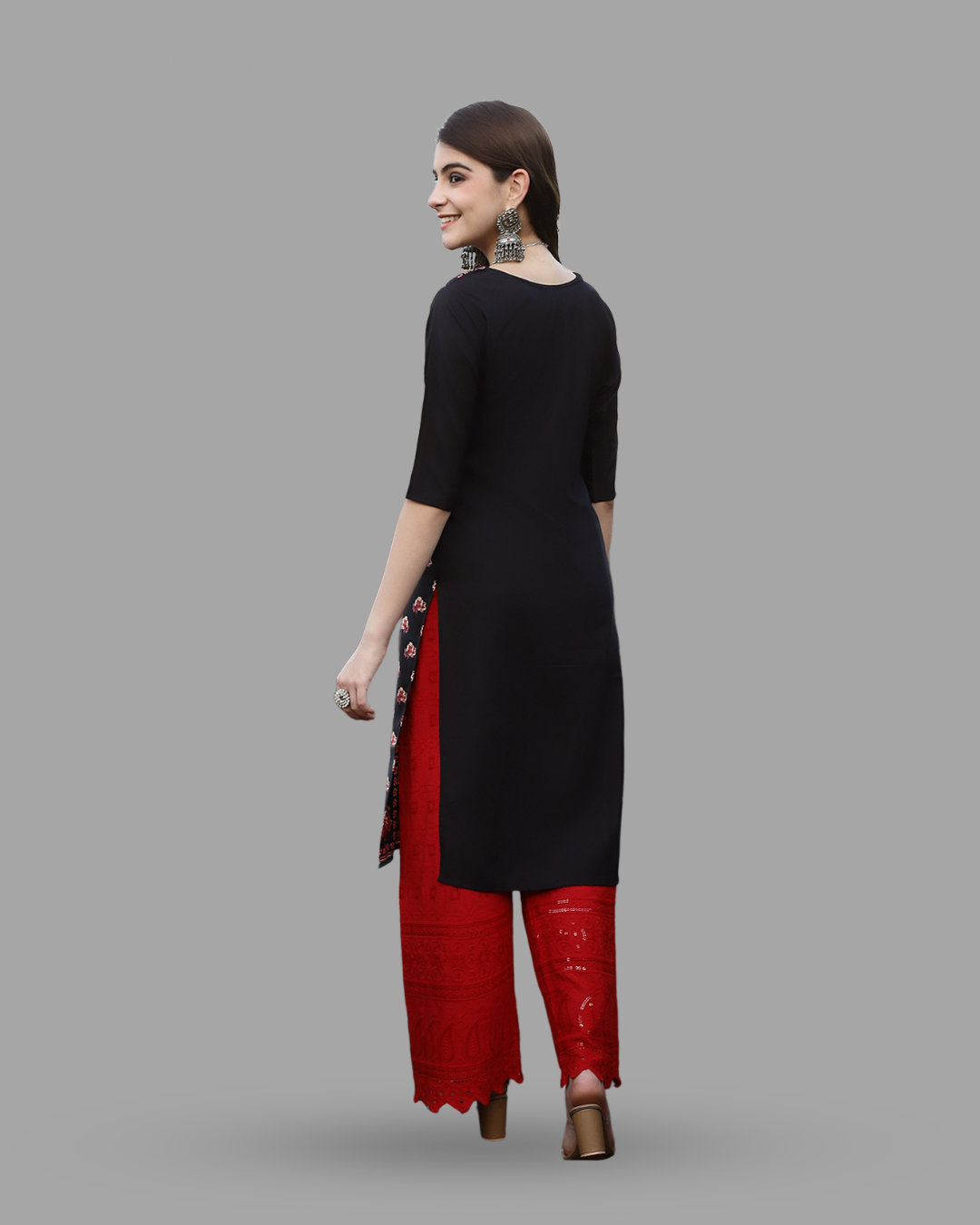 Timeless Style Black Kurta