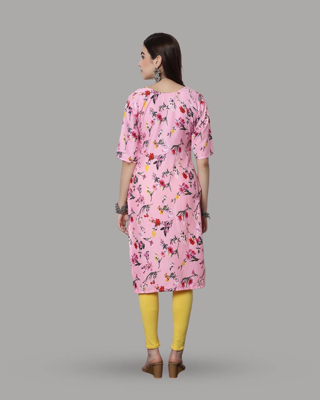 Flower Power Pink Kurta