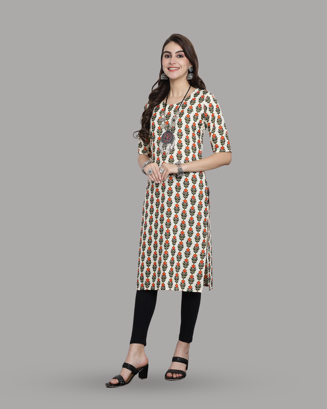 Tropical Bloom Kurta
