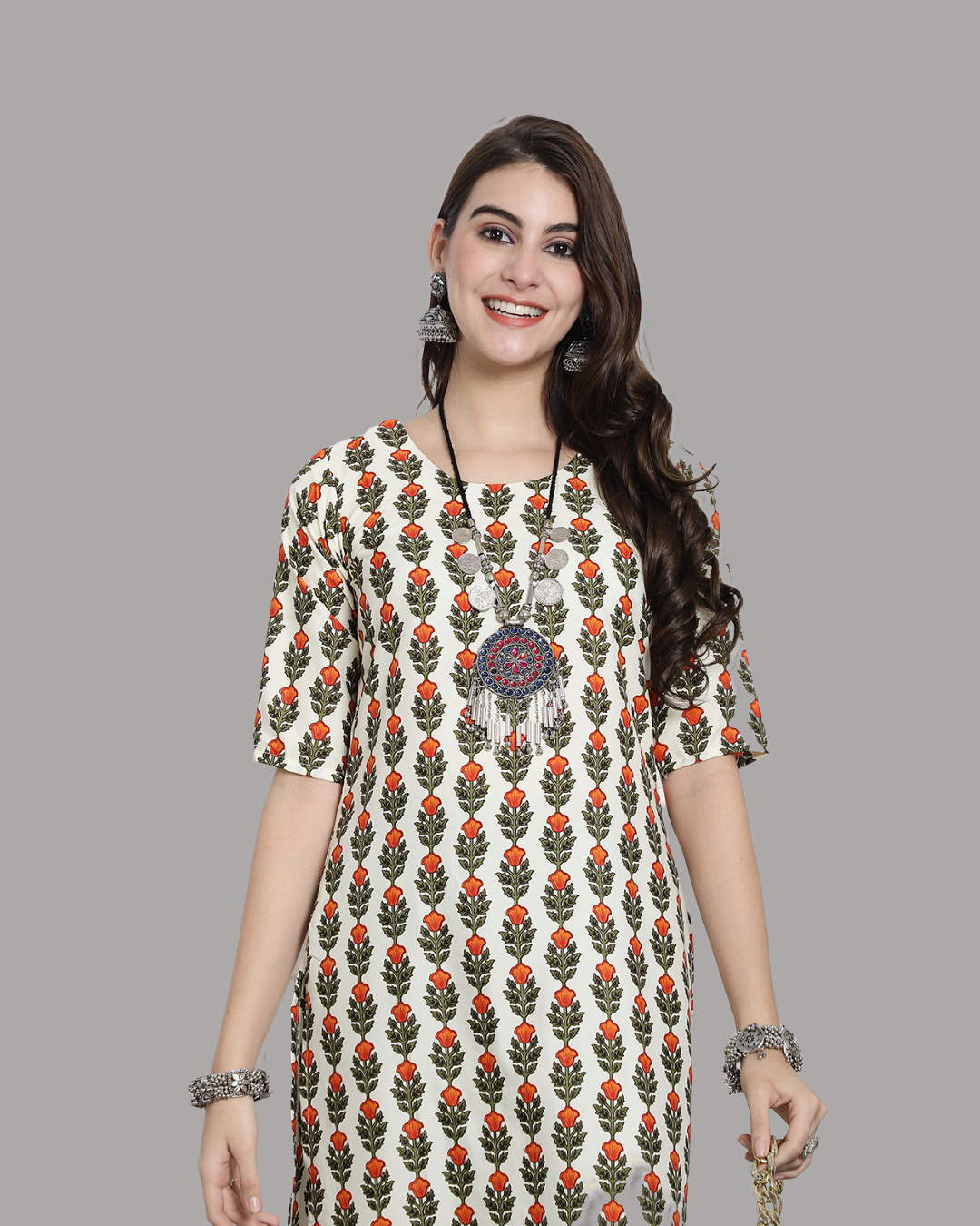 Tropical Bloom Kurta