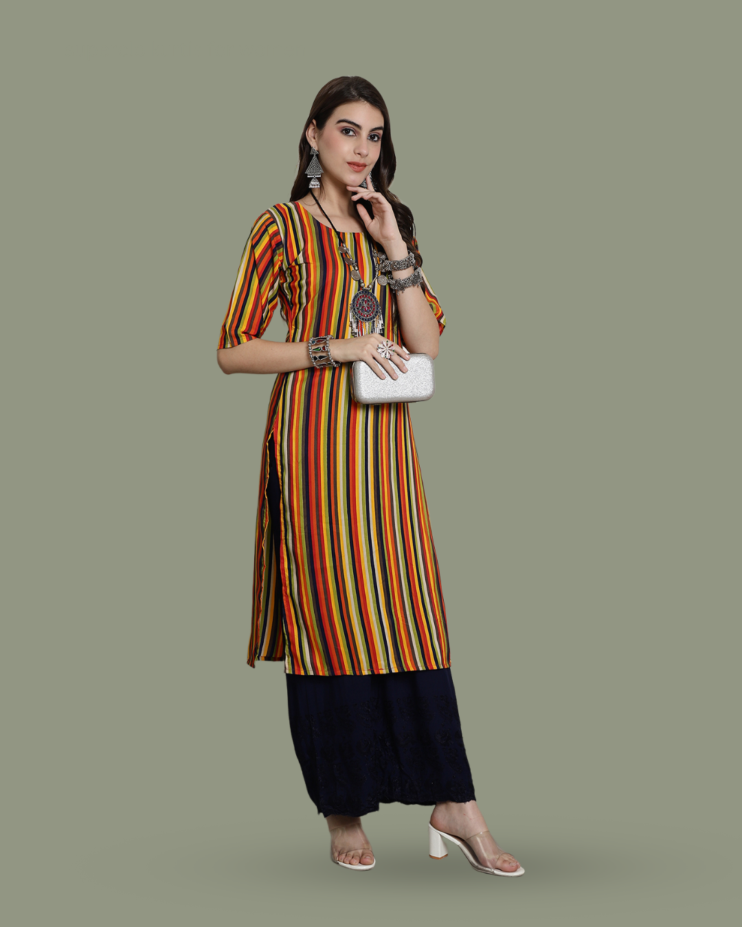 Multicolor Melody Kurta