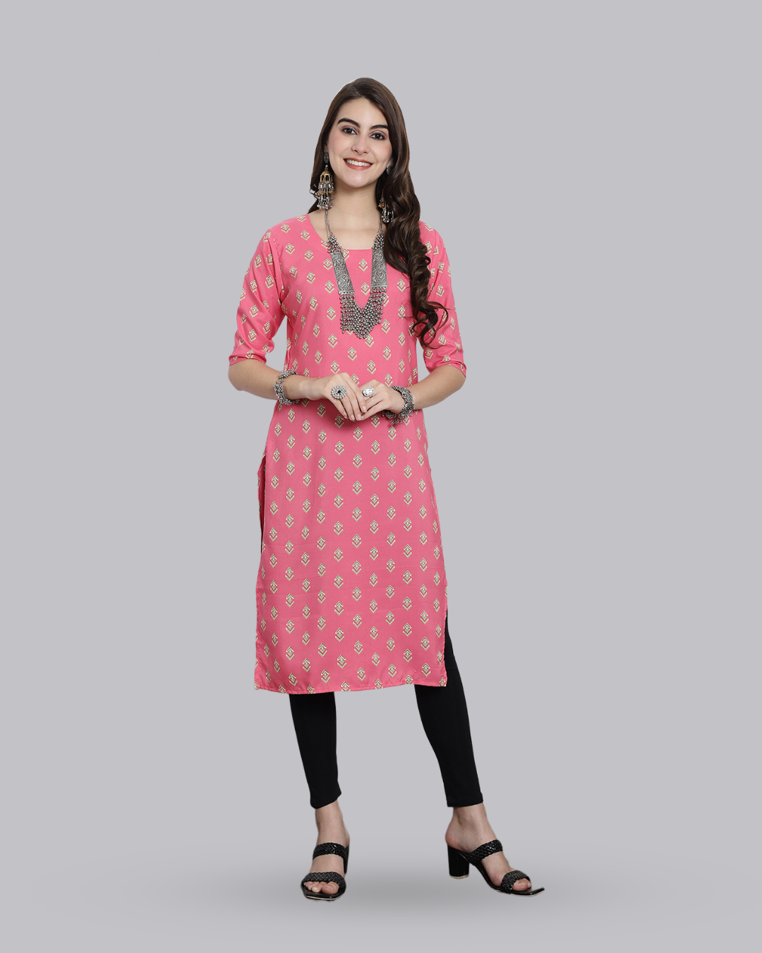 Blush Bloom Printed Kurta