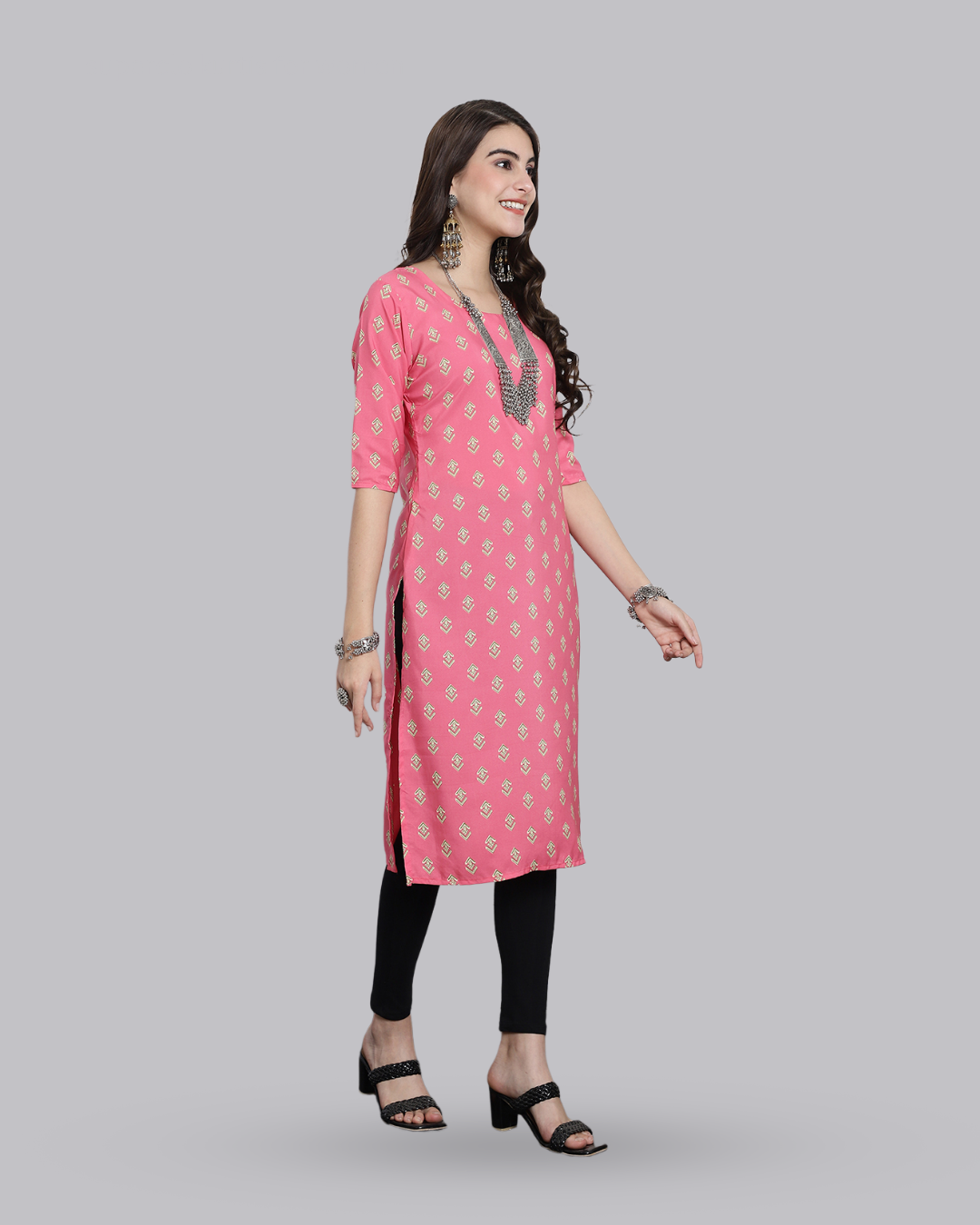 Blush Bloom Printed Kurta