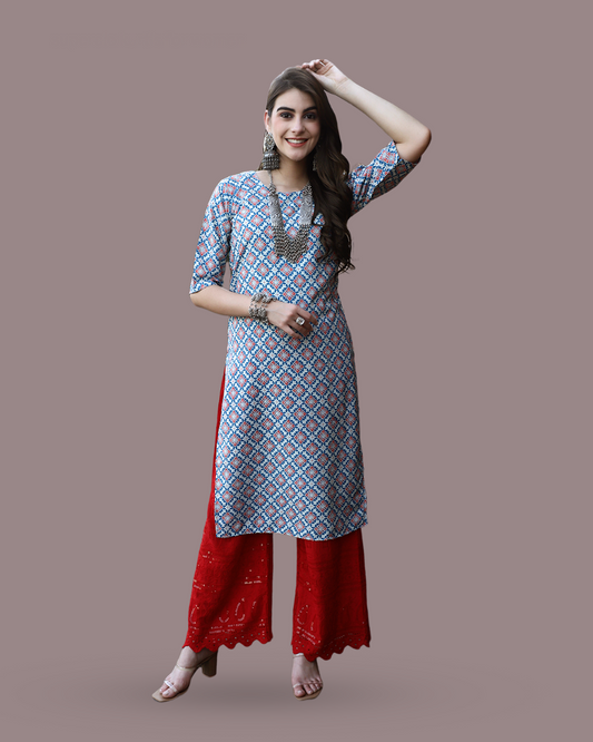 Indigo Delight Kurta