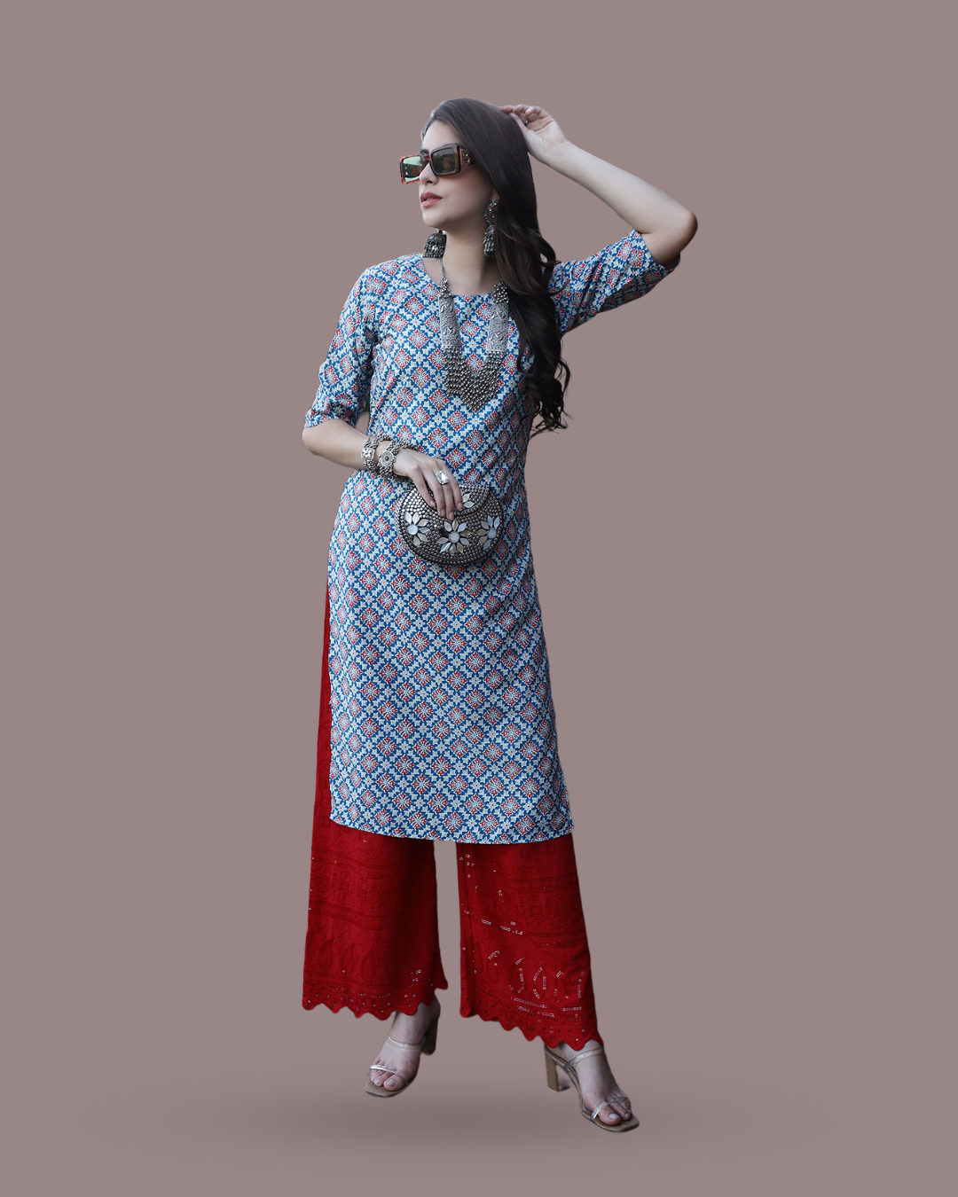 Indigo Delight Kurta