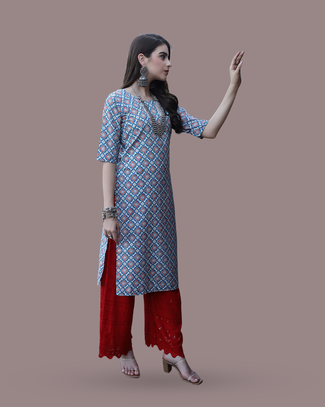 Indigo Delight Kurta