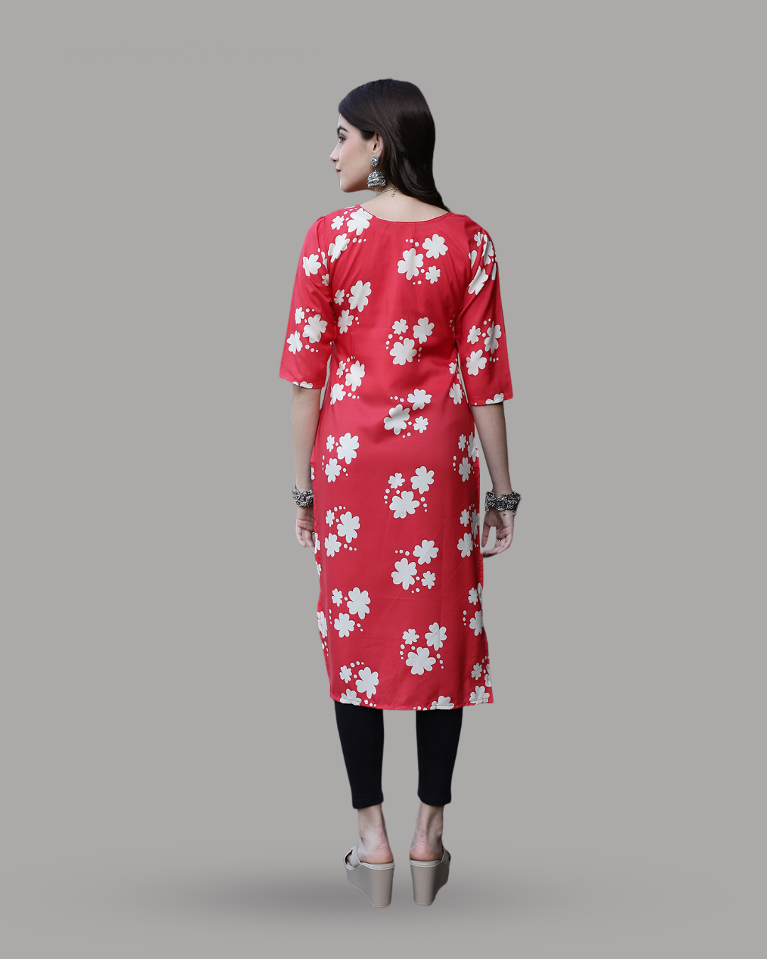 Cherry Blossom Printed Kurta