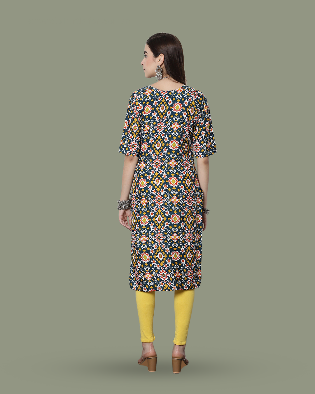 Radiant Tones Printed Kurta