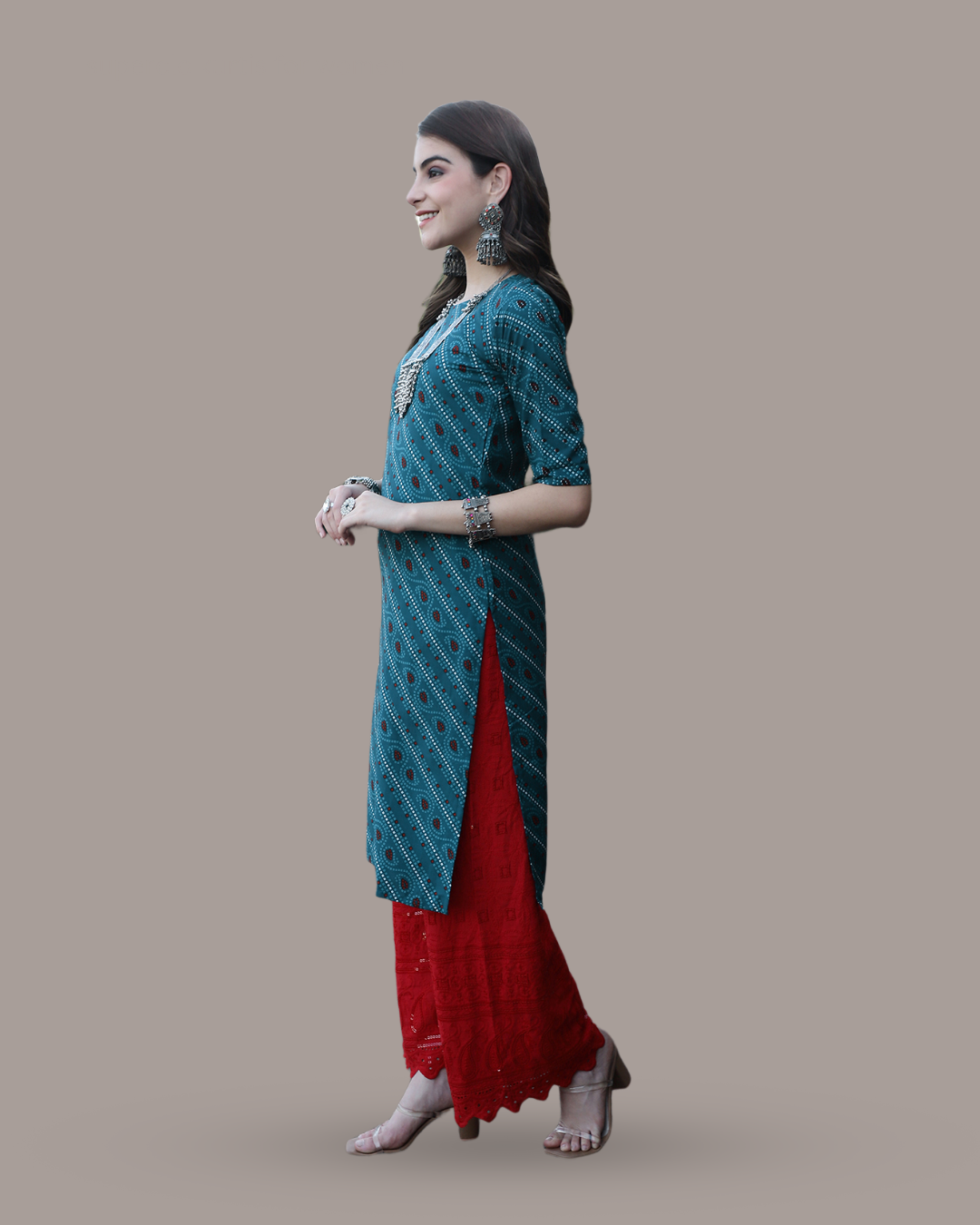 Ocean Blue Ethnic Kurta