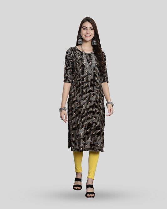 Pixel Perfect Printed Kurta