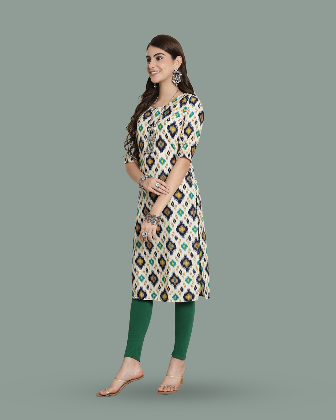 White Diamond Delight Kurta
