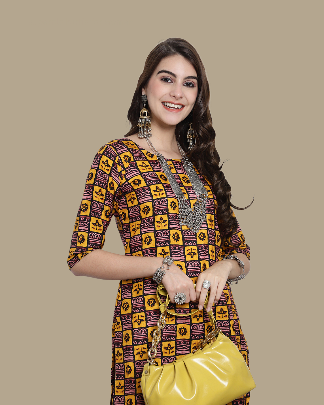 Sun-kissed Printed Kurta