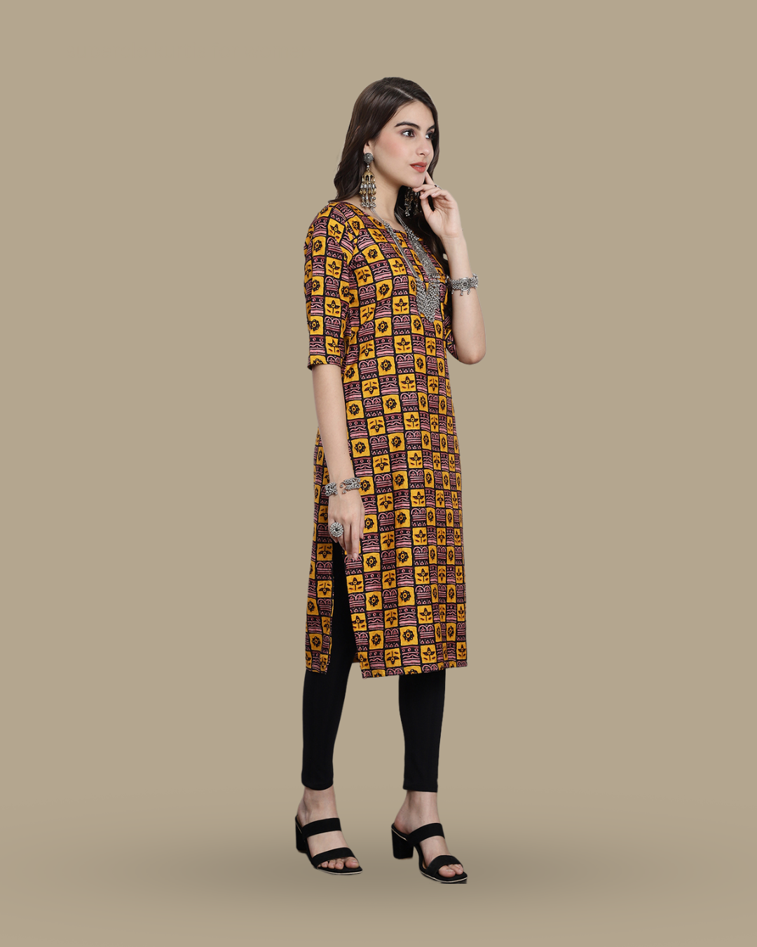 Sun-kissed Printed Kurta