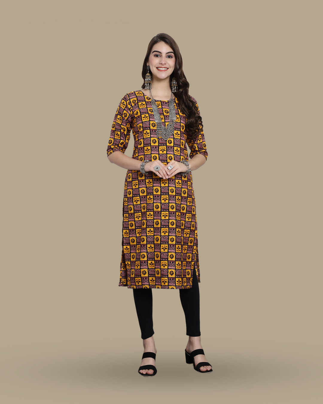Sun-kissed Printed Kurta